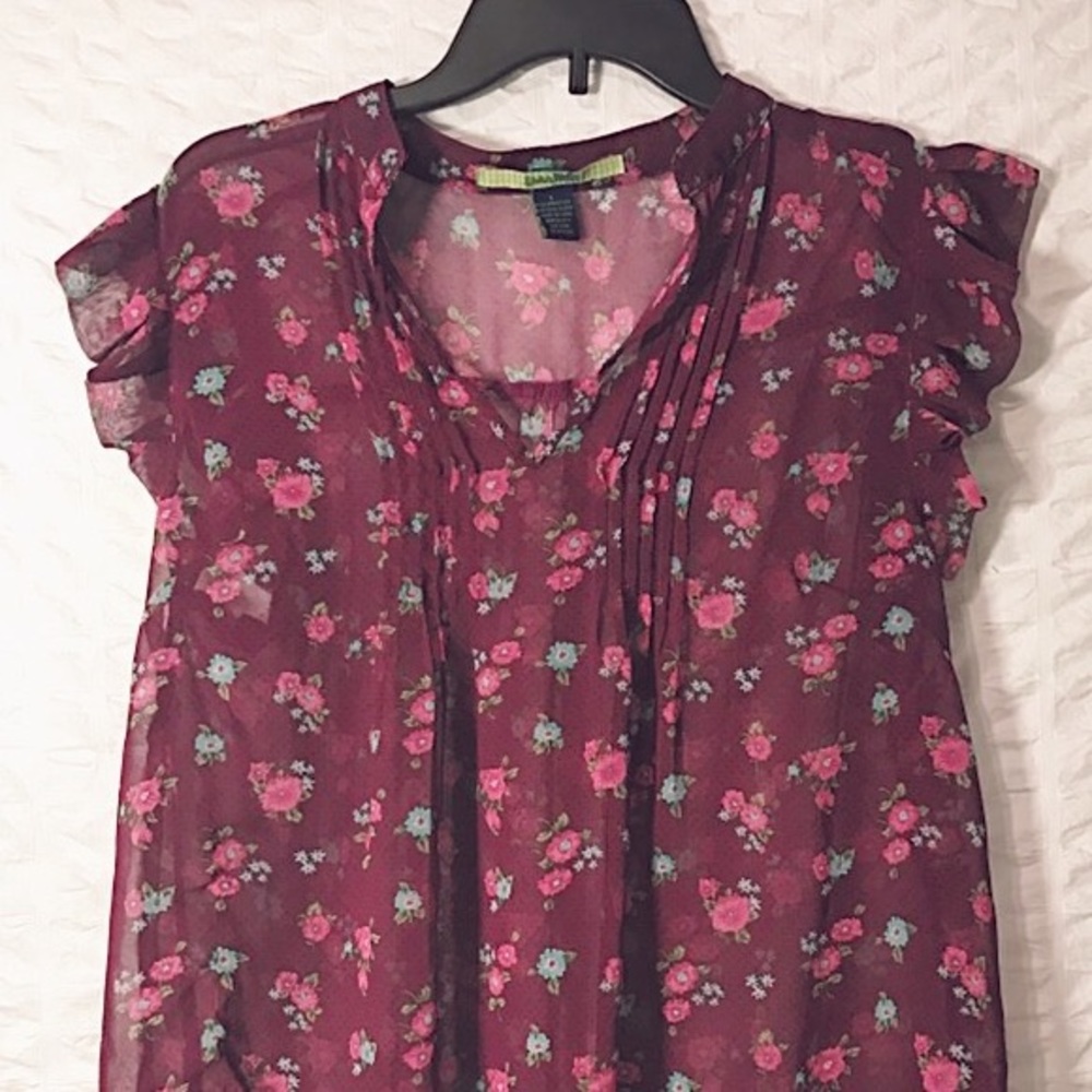 Flowery Blouse